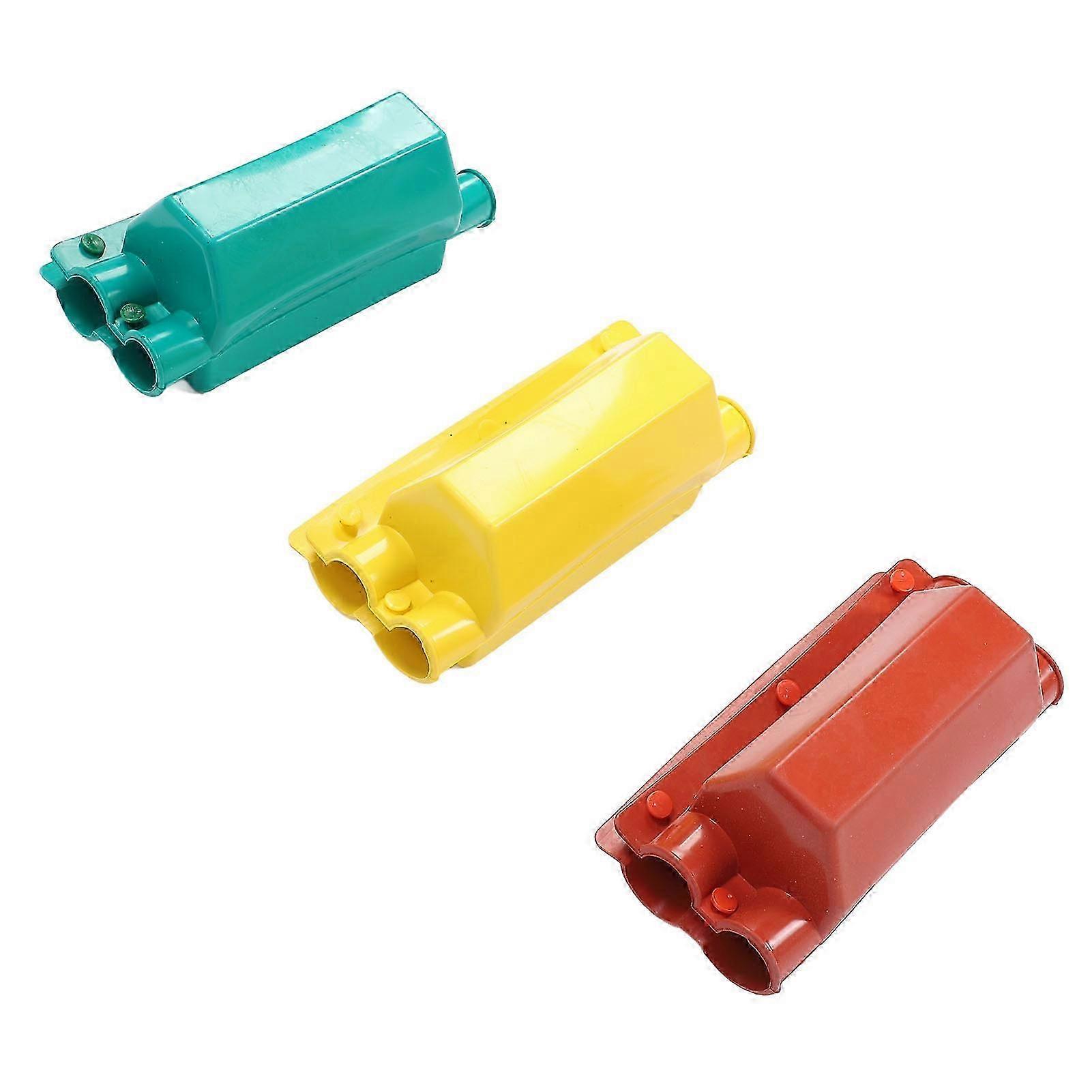 3PCS Silicone Rubber Cable Terminal Insulation Covers - Protective Sleeves for 10KV Connectors JB-1/2 with High Voltage Resistance