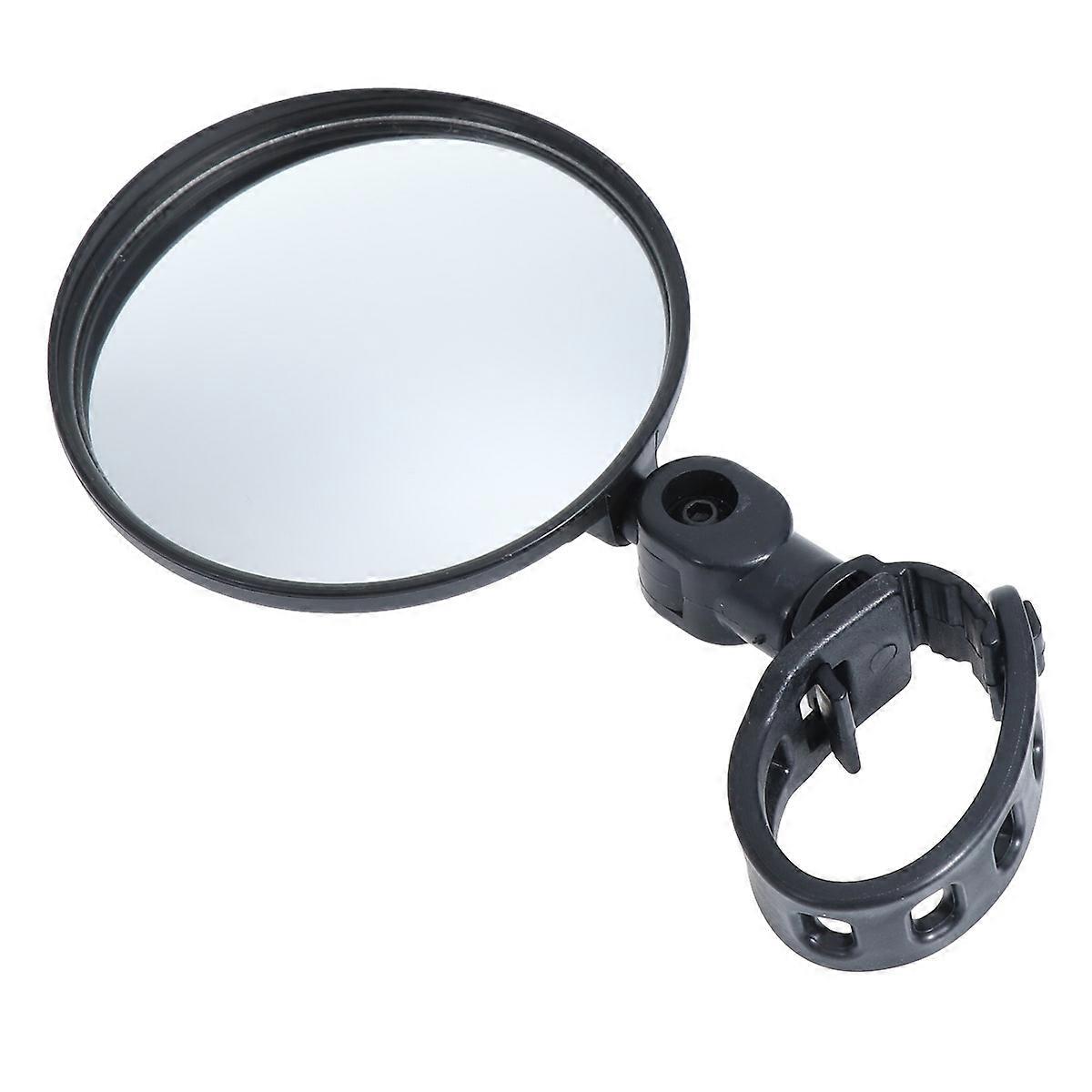 Rearview Mirror for Bicycles Lightweight Scratch Resistant Handlebar Mirror with Lens, Easy Installation for Mountain and Road Bikes