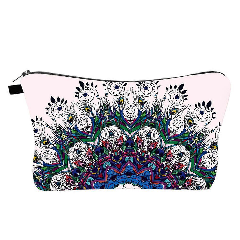 Multi Functional Makeup Bag Waterproof Polyester Travel Use Compact Lightweight 1Pc