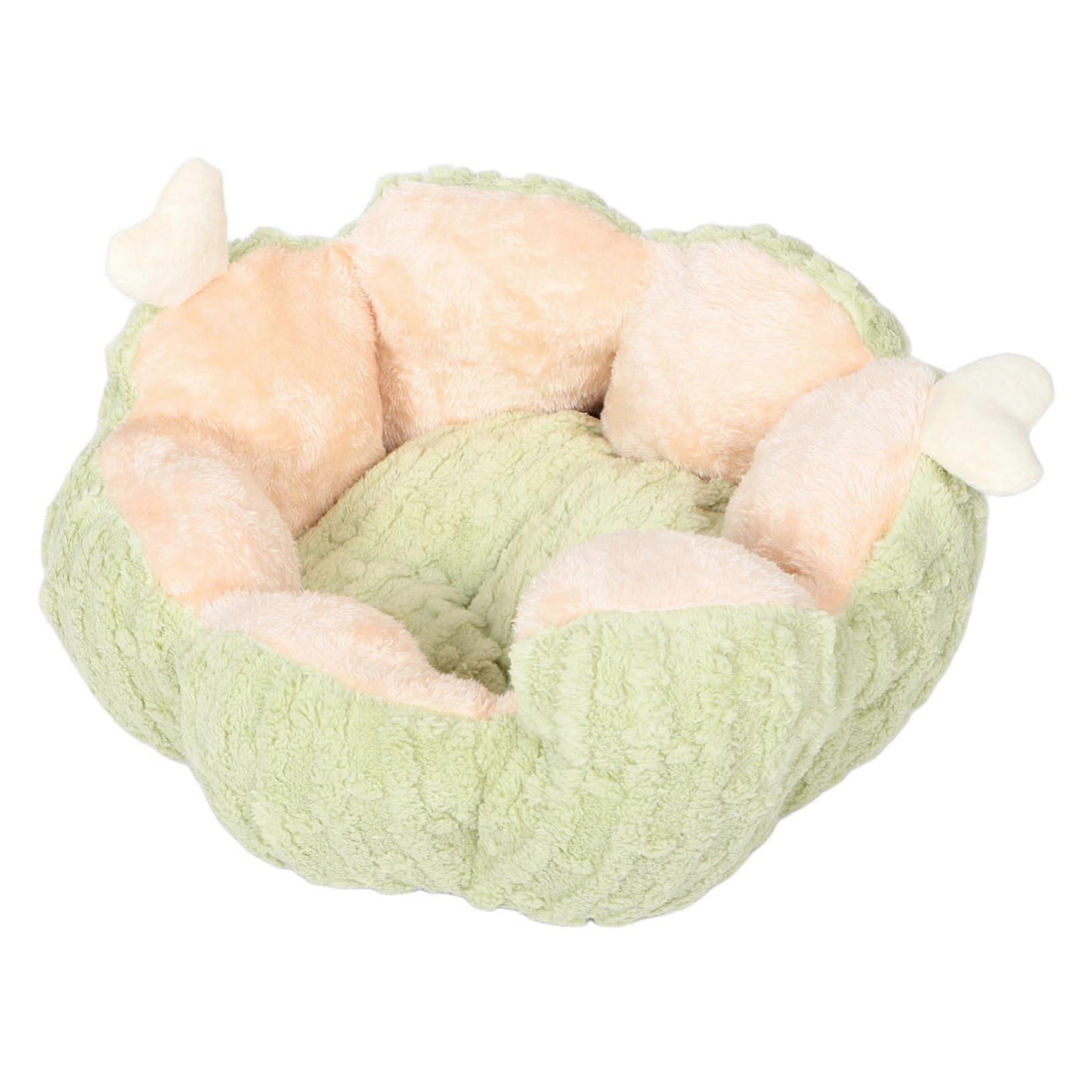 Pet Bed for Small Dogs and Cats, Cozy Sleeping Bed with NonSlip Base, Large and Cute Design, Warm and Versatile for Indoor Use.