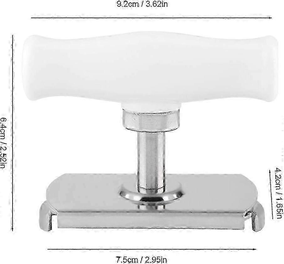 Ergonomic Stainless Steel Can Opener Pliers - Ideal Tool for Arthritis & Weak Hands with Comfortable Grip Design