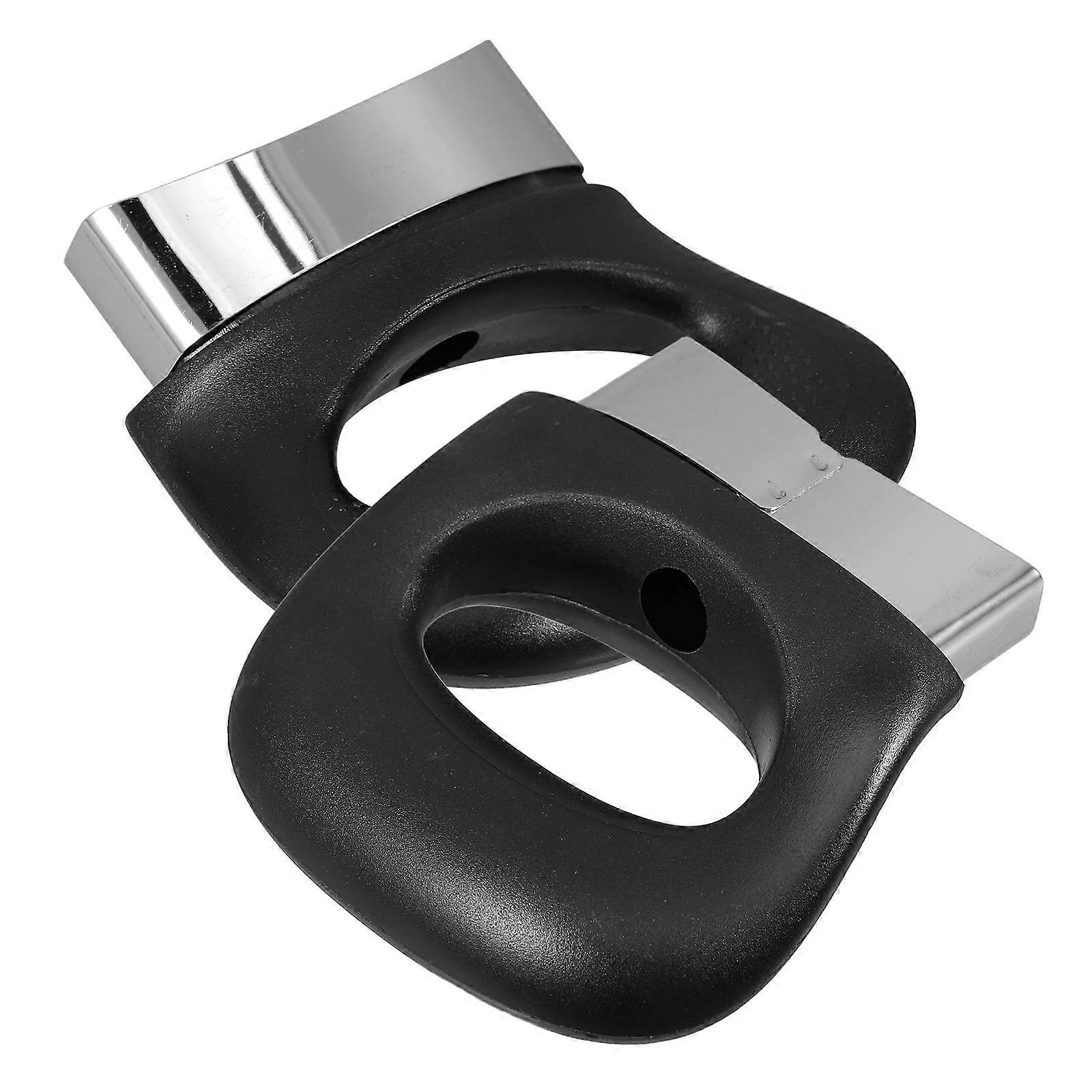 MLINS 2pcs Universal Cooking Pot Handle Replacement for Pans Side Grip Anti Scald Pressure Cookers Grips Kitchen Pot Handle Repair