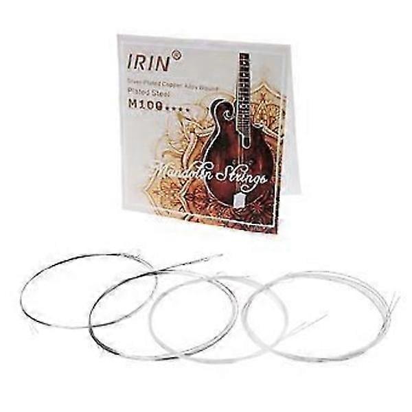8 pcs/set mandolin string stainless steel wire mandolin stringed instrument