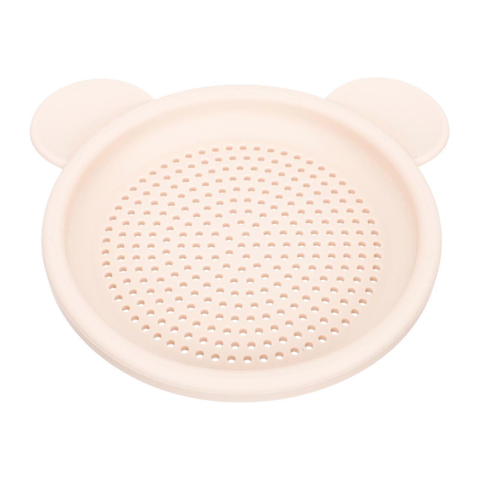 It looks like you've provided a product title or listing description for a **portable pink sand sieve**, likely intended for children's play or beach