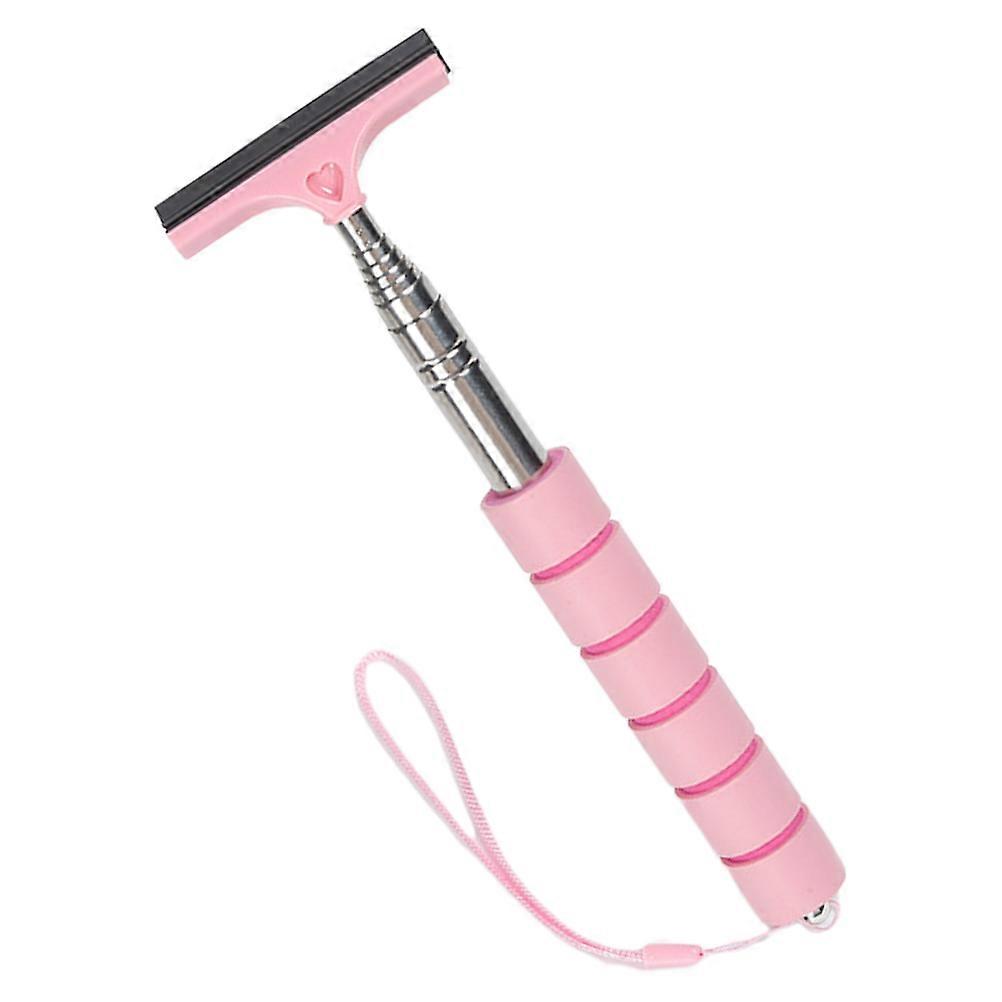 Car Mirror Squeegee Silicone T-Shaped Mirror Wiper Tool Car Owners Rubber Glass Cleaning 8.5×2.6×1.2in 1Pcs