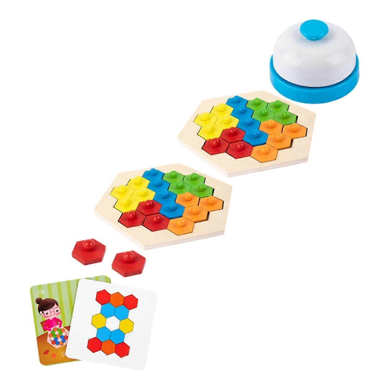 ChildFriendly Honeycomb Puzzle for Creative Thinking and Teamwork