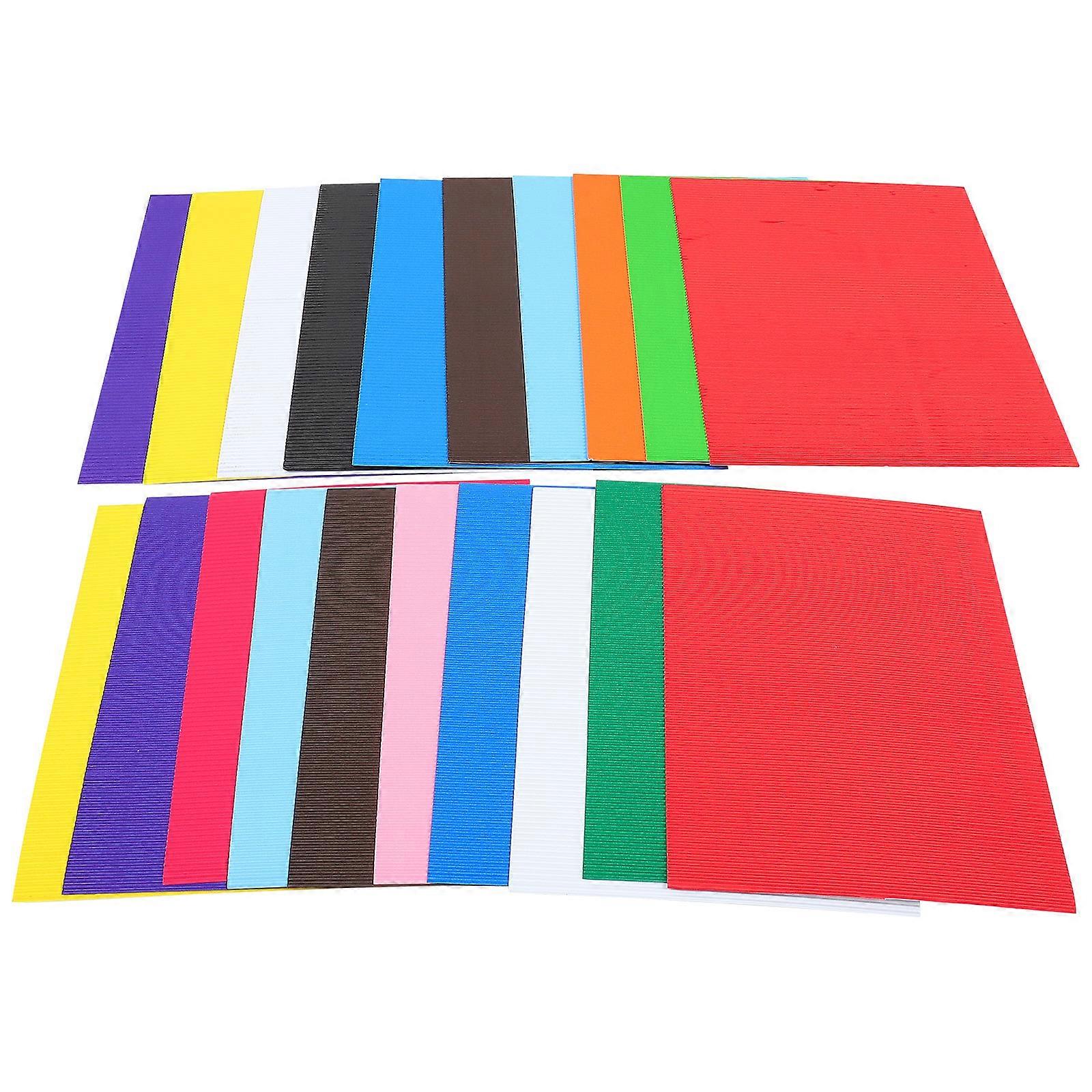 30 Sheets of Colorful Packaging Paper for Handcraft Decoration and DIY Projects Mixed Style