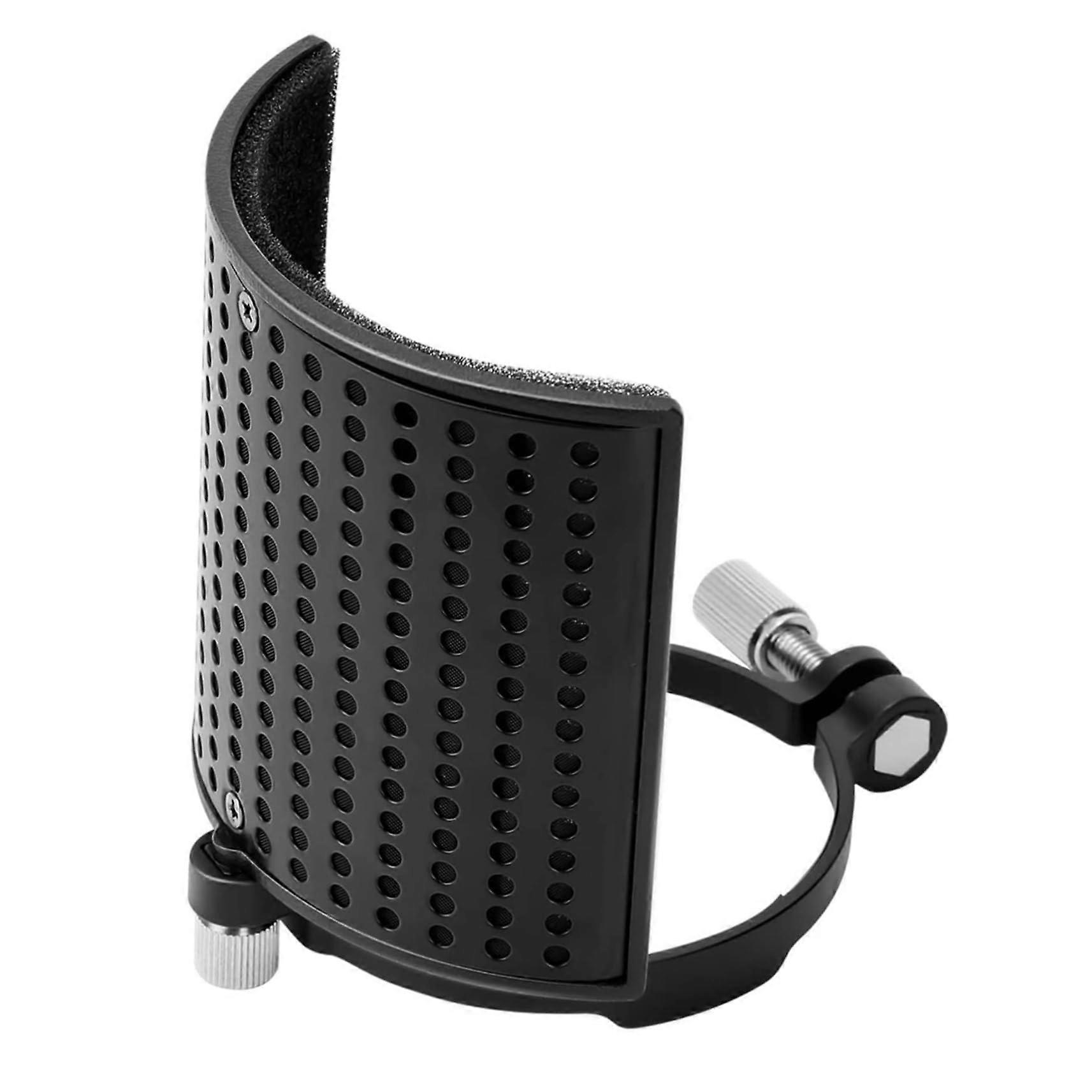 1 Piece Microphone Windshield UShaped Noise Reduction Cover for Recording, KTV