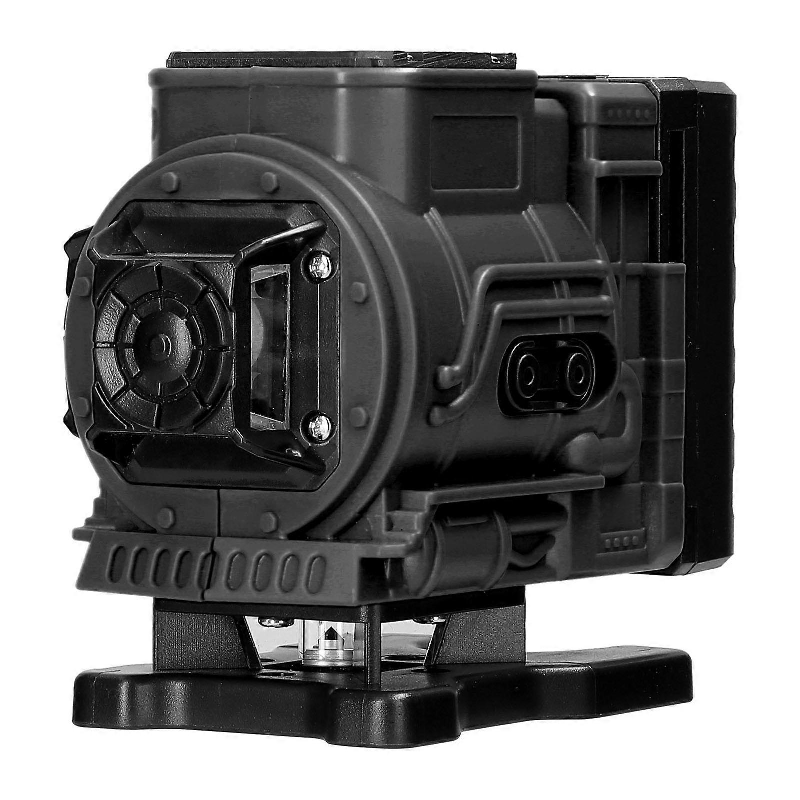 Multifunctional 12 Lines Green Light Laser Level 3° Self-leveling Machine Rechargeable Lithium Battery Leveling Tool Omnidirectional Ground Wall Stic