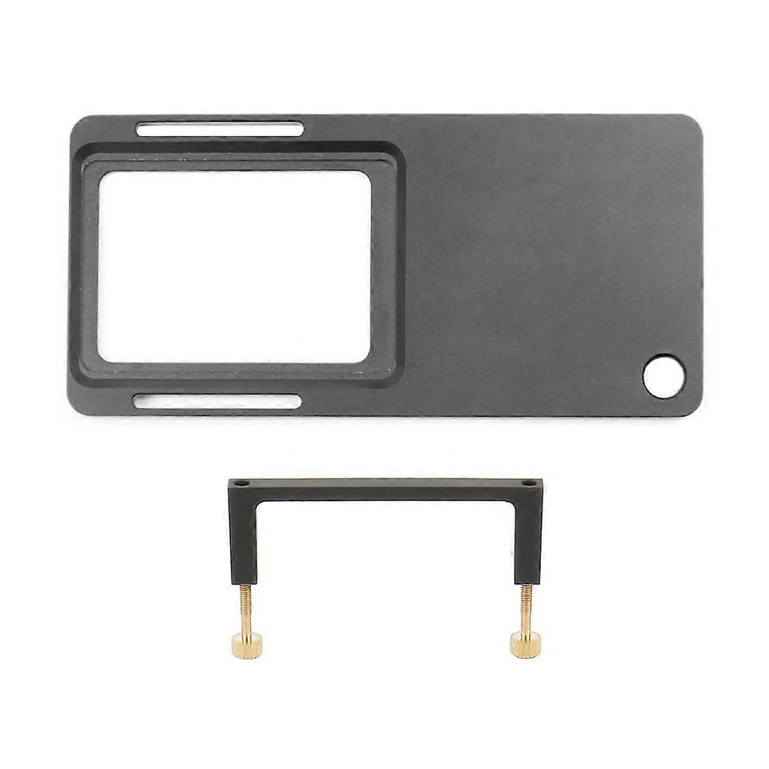 Gimbal 4mm Rail Adapter Buckle Clamp Mount for GoPro Accessories - Includes Rail, Plastic Buckle, and Screw