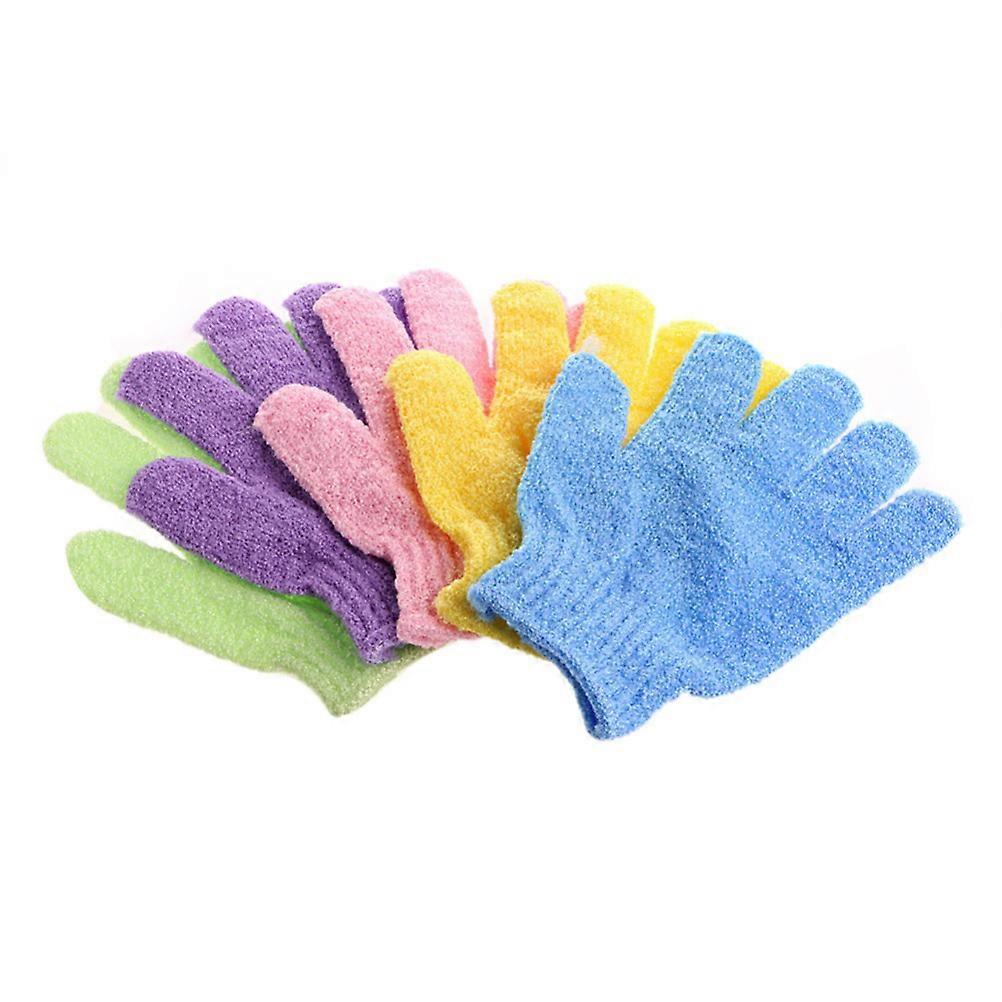 Glove Designed for Bath Exfoliation, Stretchy Material, Machine Washable and Durable