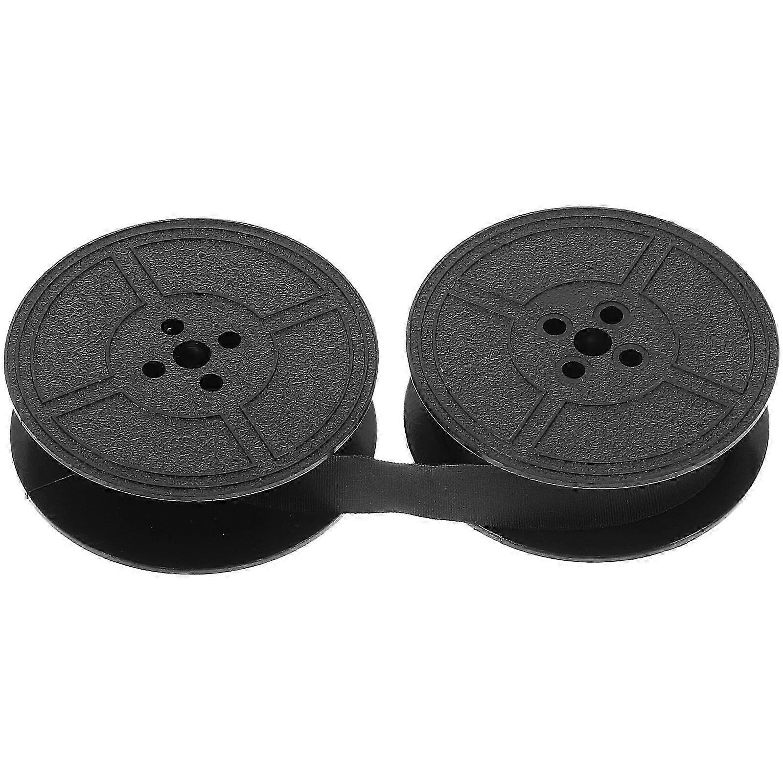 Typewriter Ribbon Black 1 Set for Old Typewriters Easy to Install Office Use 10x5x1.5cm