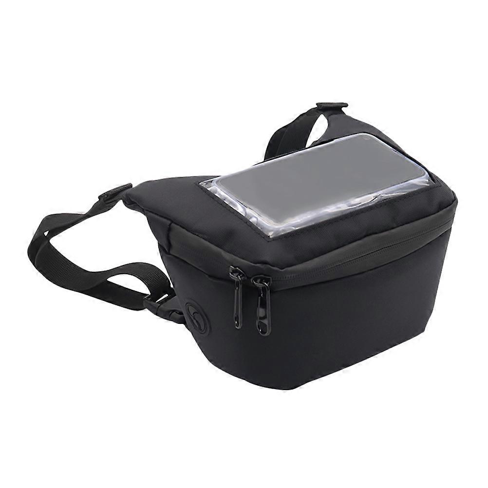 Bicycle Handlebar Bag for Motorcycle Scooter Front Storage Pouch Quick Installation Outdoor Riding Essentials Capacity Front Bag