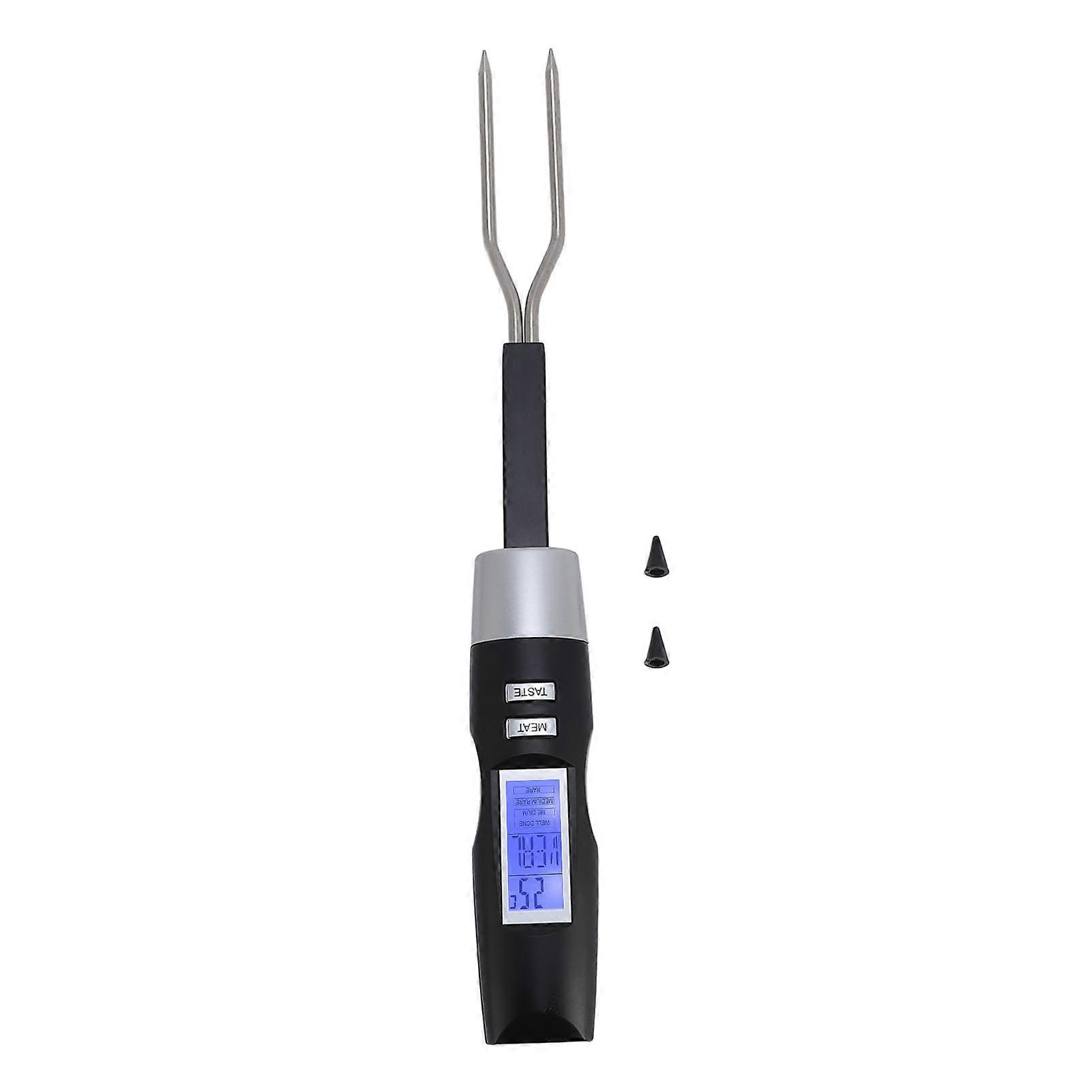 Digital Temperature Fork IP67 Water Proof Instant Read Meat Thermometer Fork BBQ Supplies