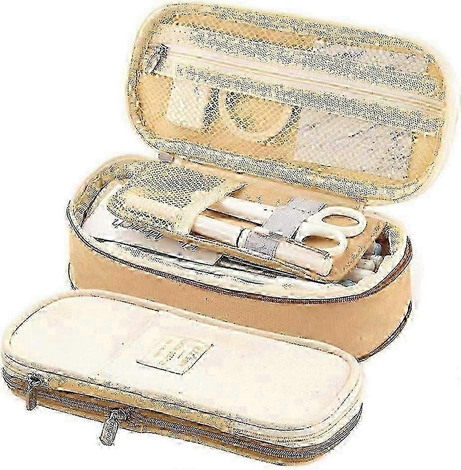 High-Capacity Pencil Storage Case - Unisex Bag for School & Makeup Items