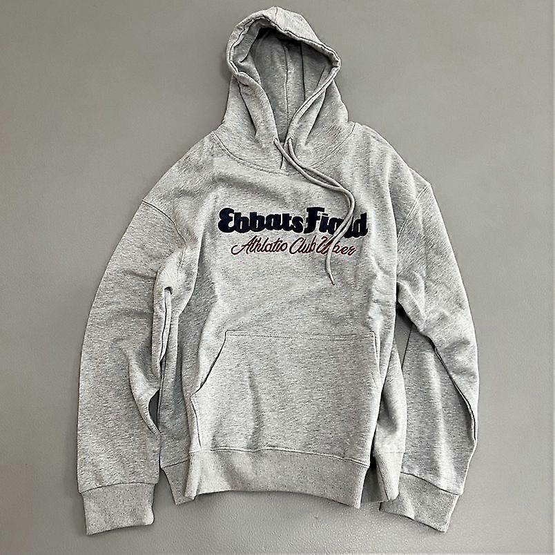 Qualité de premier ordre ! Un sweat-shirt à capuche gris brodé en trois dimensions de style coréen pour les femmes, un haut décontracté ample et décontracté pour l’automne