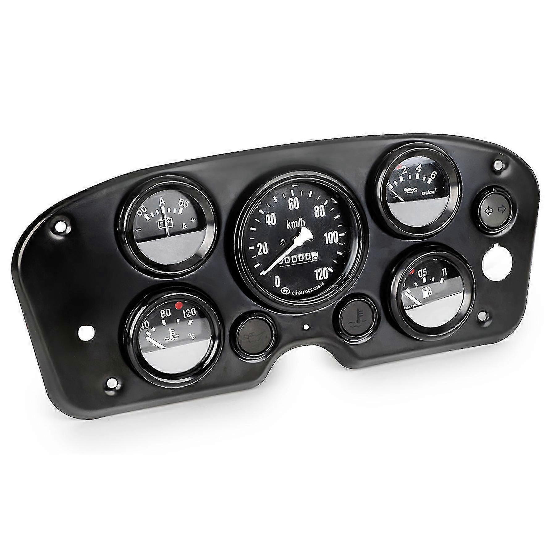 5 in 1 Auto Instrumentenpaneel met Snelheidsmeter Water Temp Volt Meter