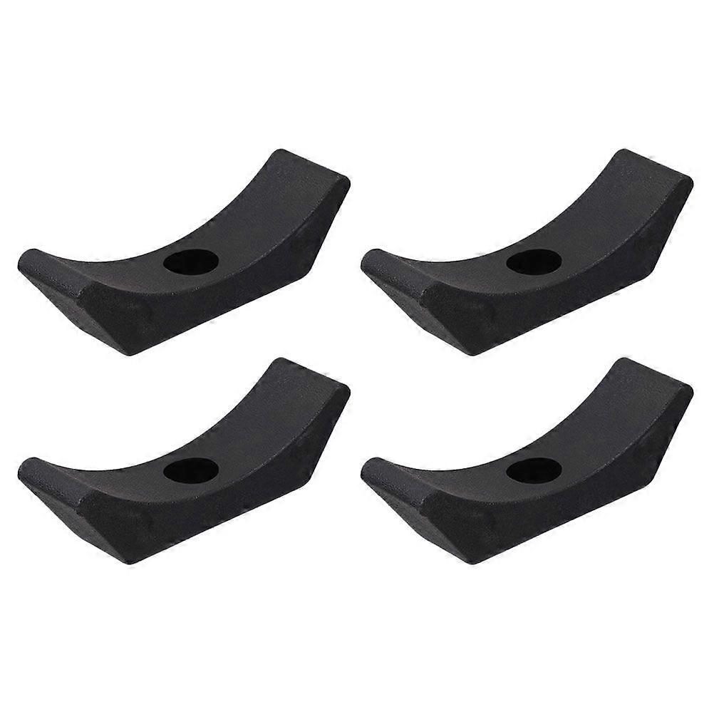 4Pcs Dumbbell Saddles Plastic Dumbbell Cradles Replacement Dumbbell Racks