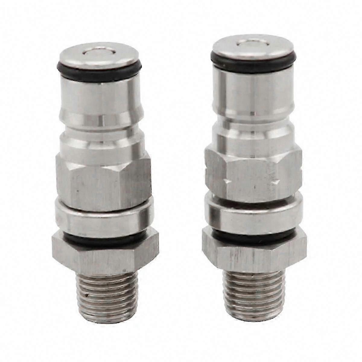 Ball Lock Post Air Inlet Outlet Valve 1/4BSP Extended Thread CO2 Splitter for Craft Beer