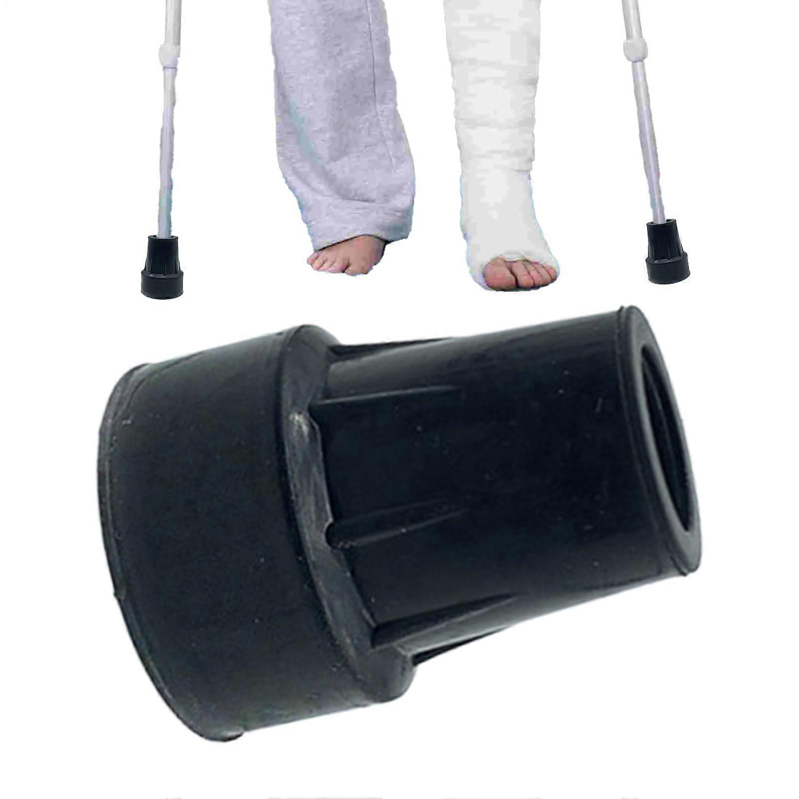 Rubber Hiking Tips, Climbing Pole Accessories, SlipResistant Base, ShockAbsorbing Grip, Ideal for Trekking 19mm