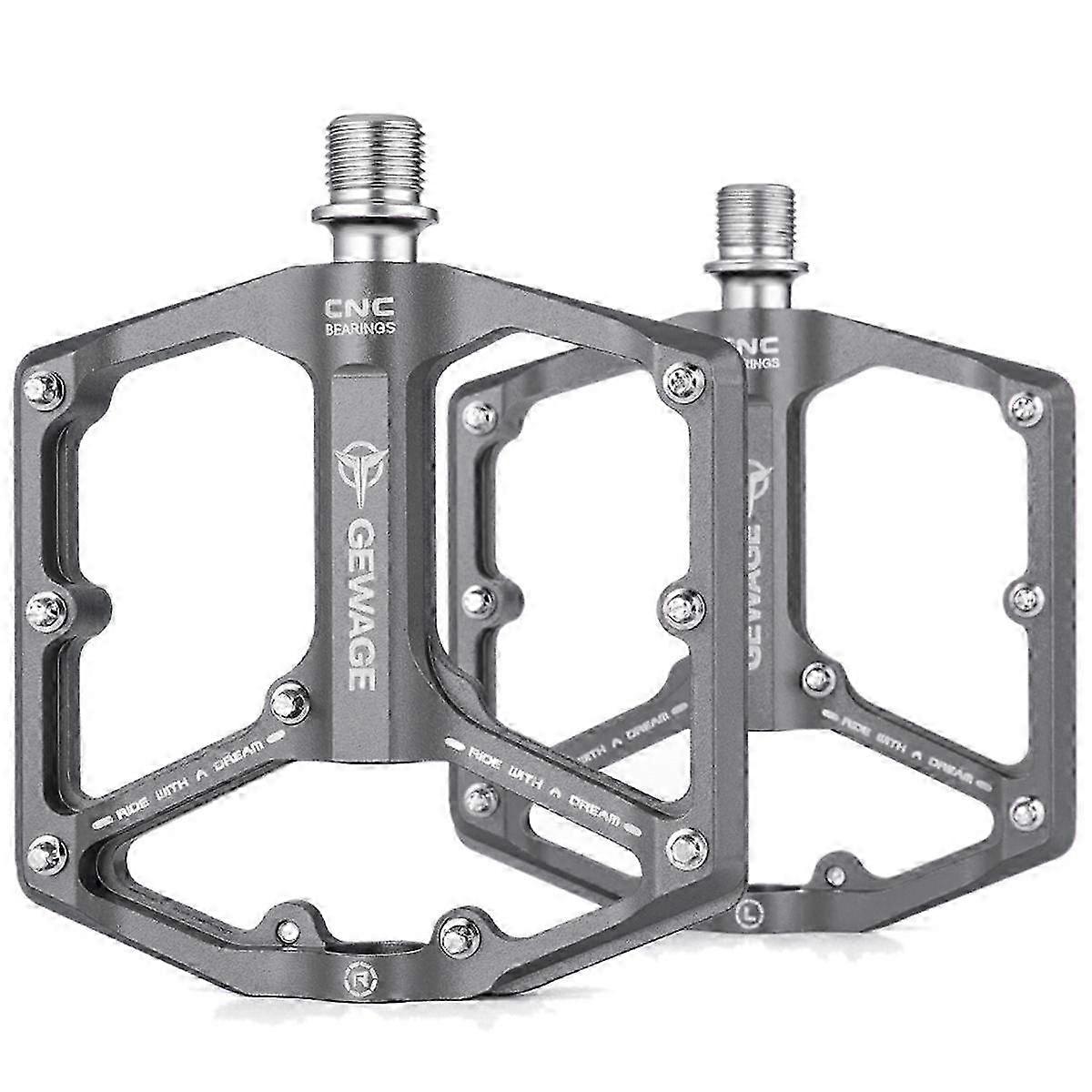 Titanium Aluminum Alloy 3 Bearings Bicycle Pedals Anti-Slip BMX Road Bike Pedal Cycling Sealed Bearing Bike Pedals