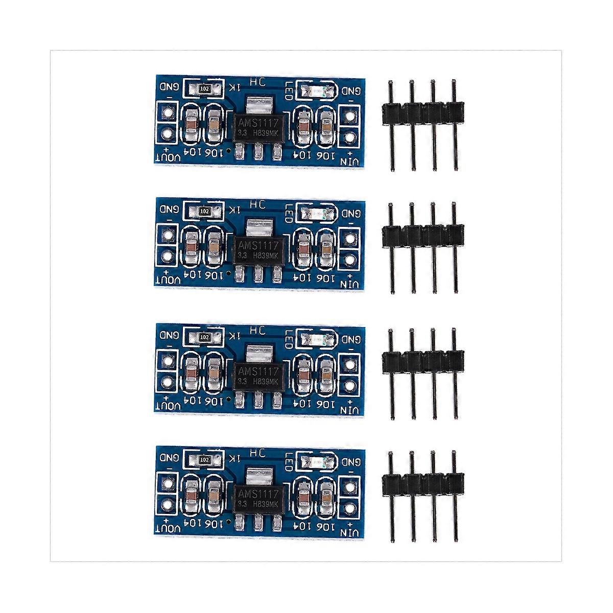4X -3.3 DC Step-Down Voltage Regulator Adapter Convertor 3.3V Out
