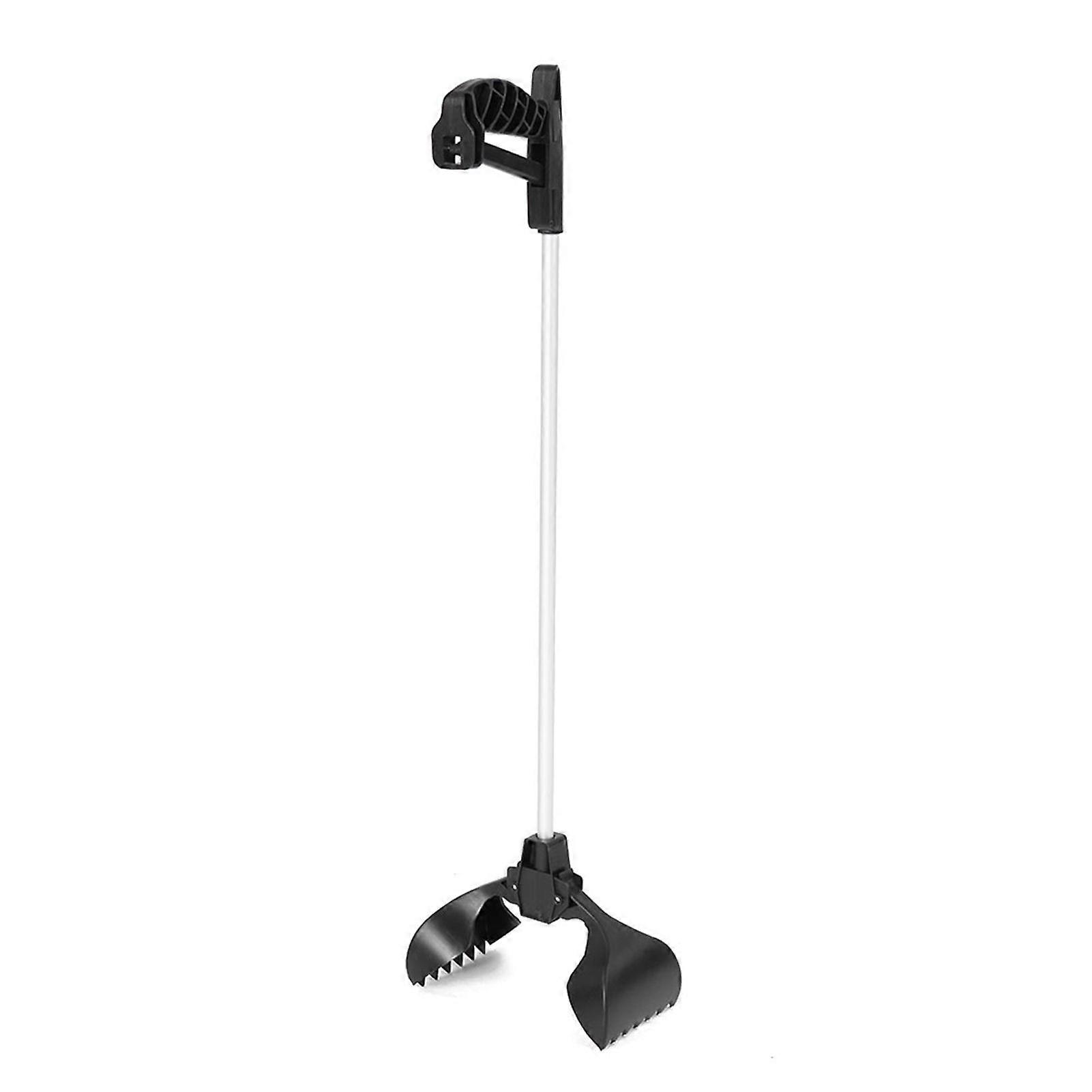 Balck Dog Poop Scoop Dirt Picker Dog Waste Easy Pickup Tool with Long Reach Handle