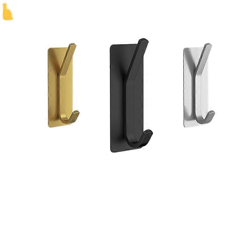 Stainless steel sticky hooks, suitable for multiple scenarios, with a load-bearing capacity of up to 5 kilograms