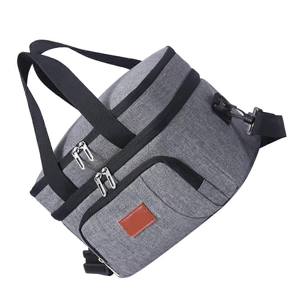 Thickened Insulated Bag with Ice Pack for Heat Preservation, Compact Cool Tote for Boys and Girls, Durable Material