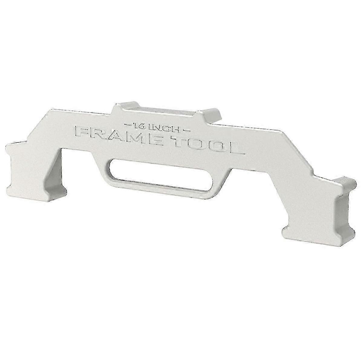 Framing Tools,16 Inch On-center Stud Layout Tool,100% Cast Aluminum Framing Spacing Tool Premium Wall Stud Framing Tool