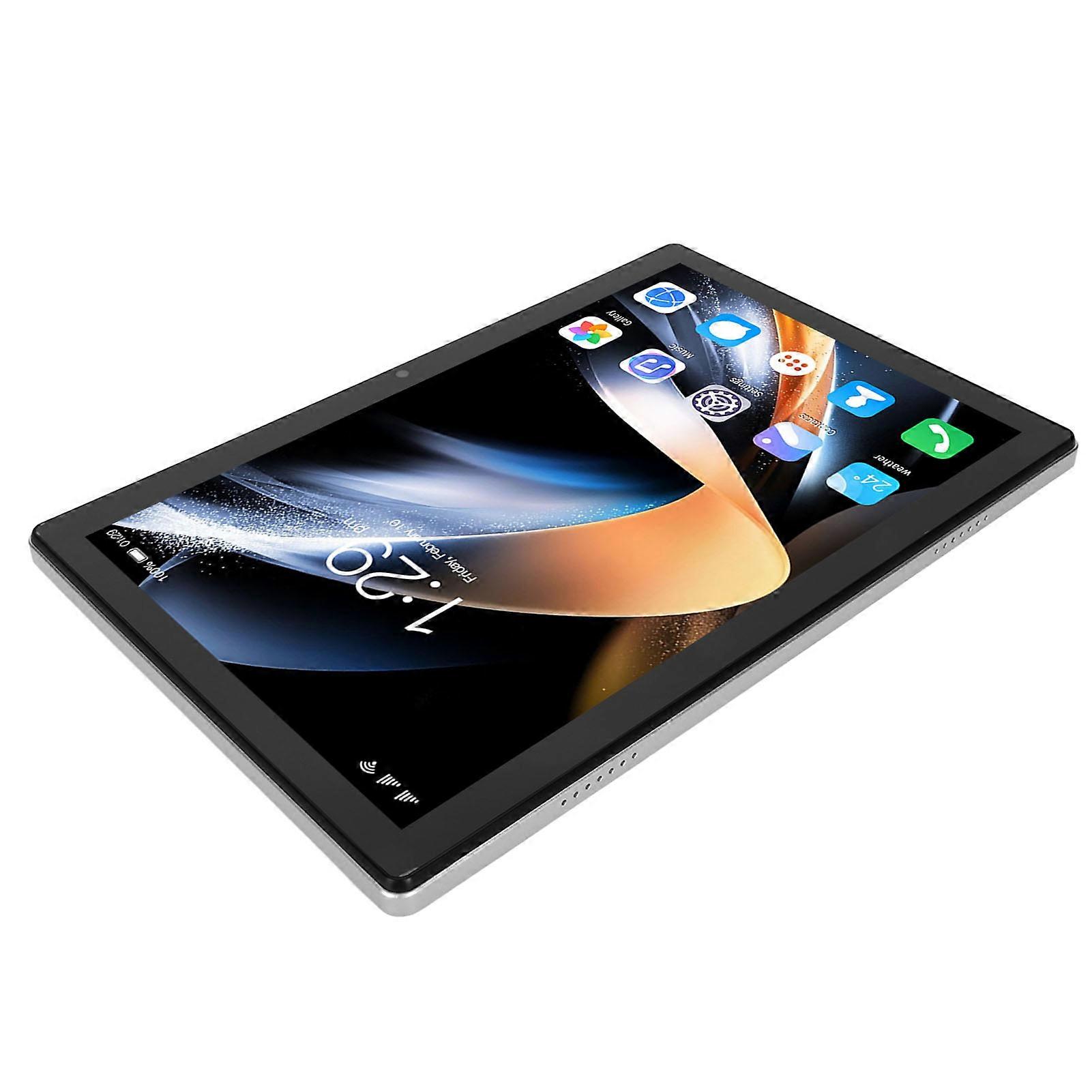 10,1 Zoll Android 13 Tablet 8 GB RAM 256 GB 4G Weiß EU-Stecker