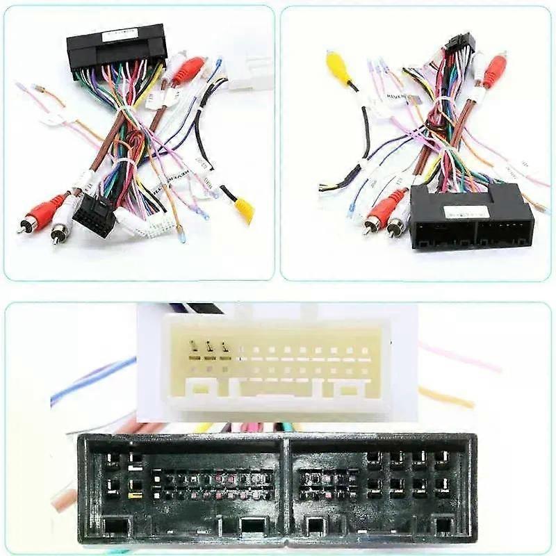 For KIA K5 Optima / Sedona / Carnival Android Car Radio Canbus Box Decoder Wiring Harness Adapter Power Cable HY-SS-04