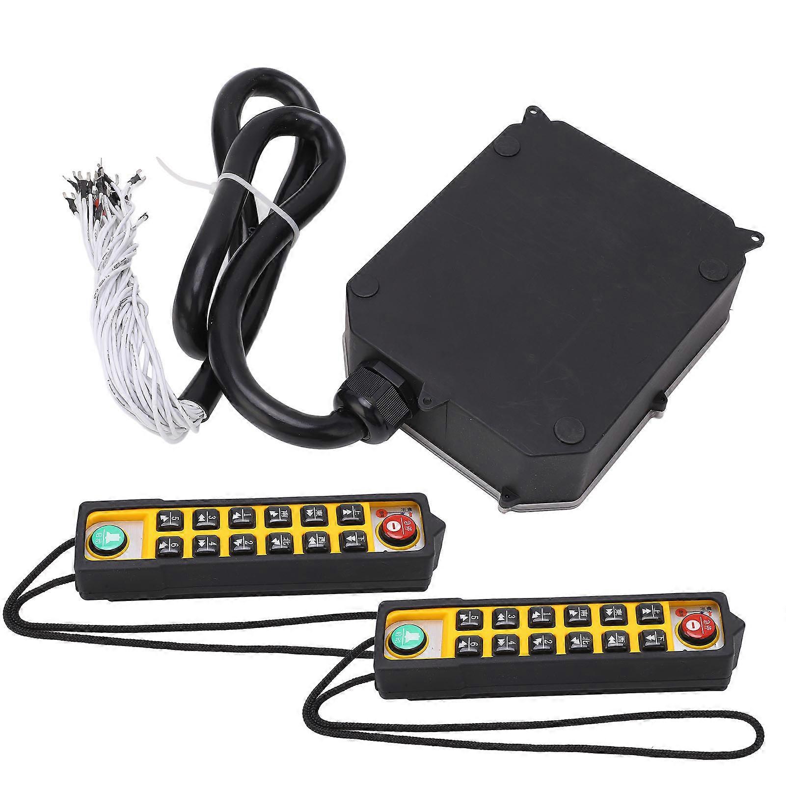 YU 12D Double Handle Waterproof Industrial Crane Remote AC380V