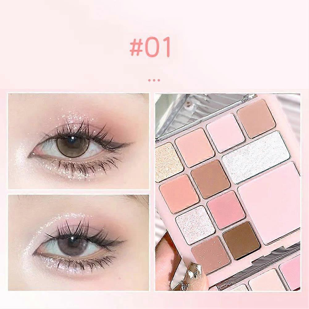 Twelve Color Blush Pink Color - Perfect For Makeup Artists Blush Palette 