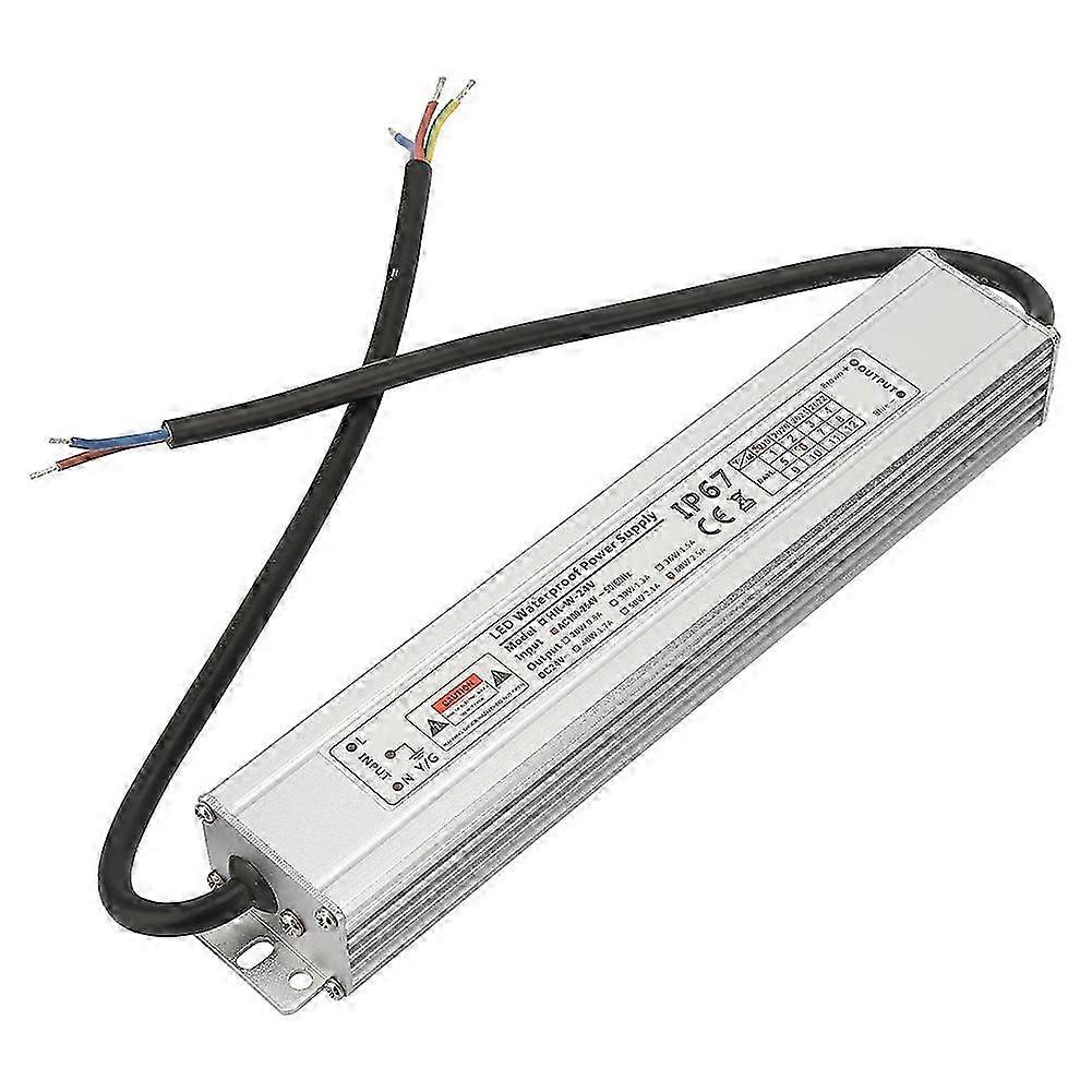 IP67 Waterproof Aluminum Shell LED Power Supply Driver Transformer Output 24V 60W 2.5A 2025