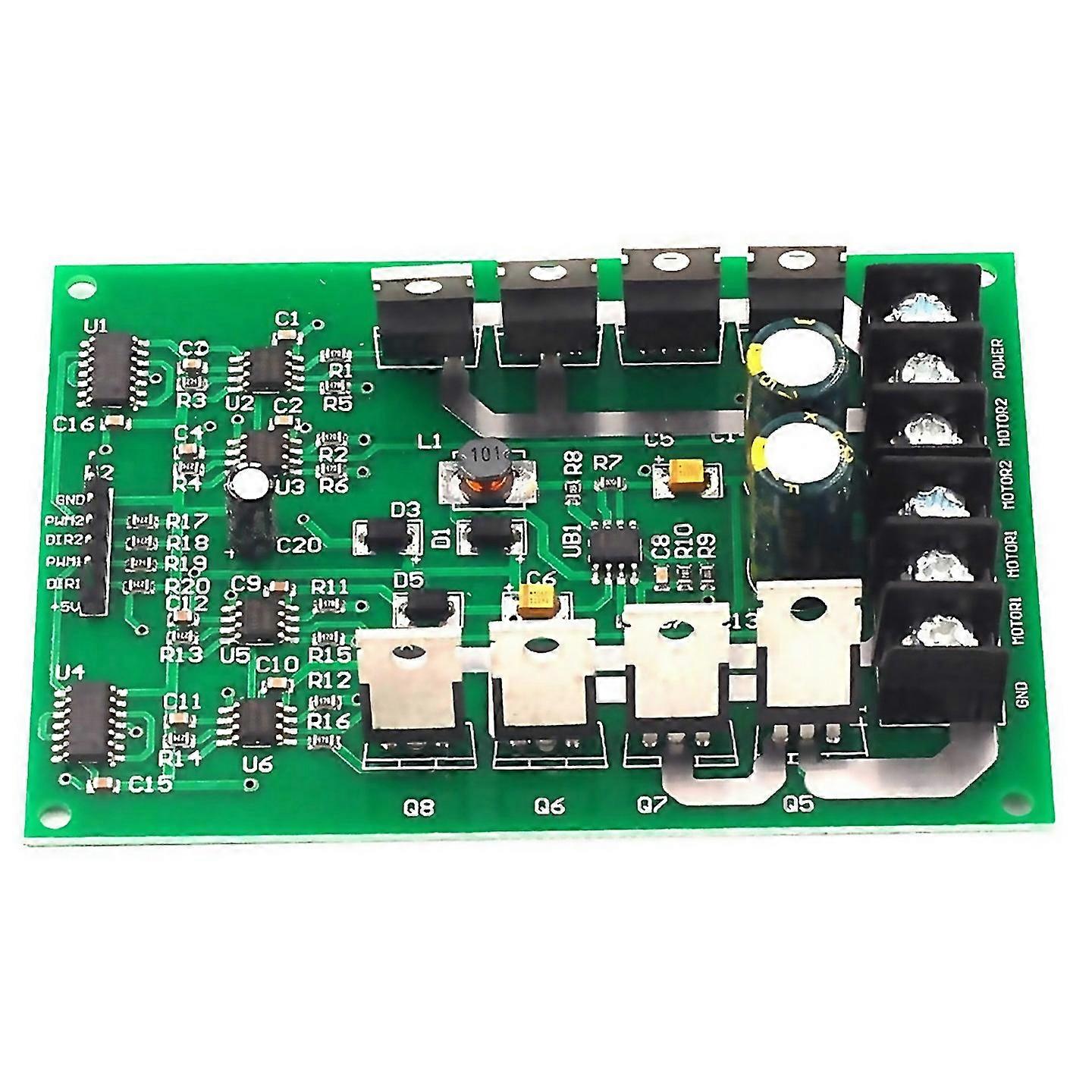 For 15a Dual Hbridge Dc Motor Driver Module For Robot