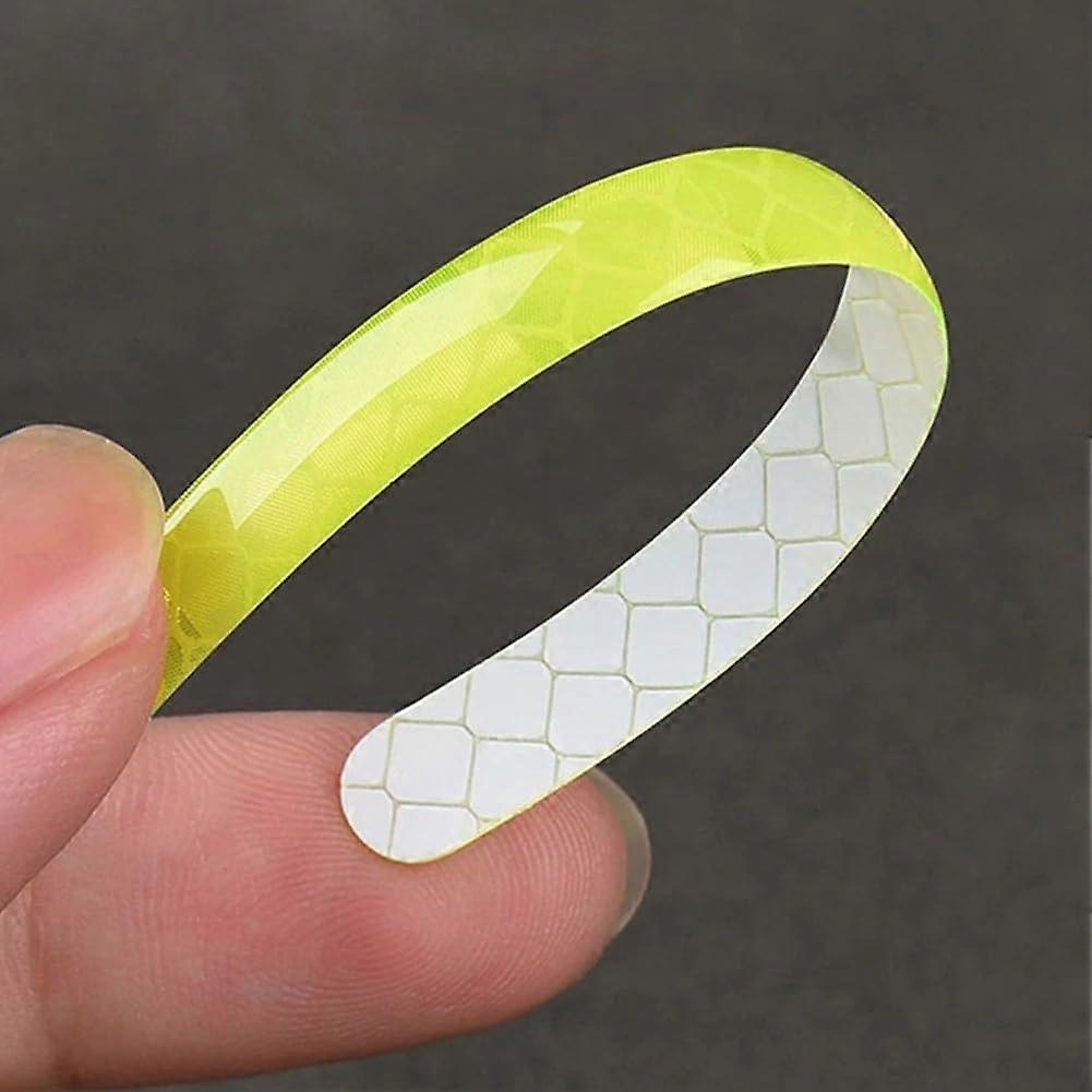 Bicycle and Motorcycle Tyre Reflective Stickers 20 Pieces Set For Increased Visibility Compatible With Most Tyres