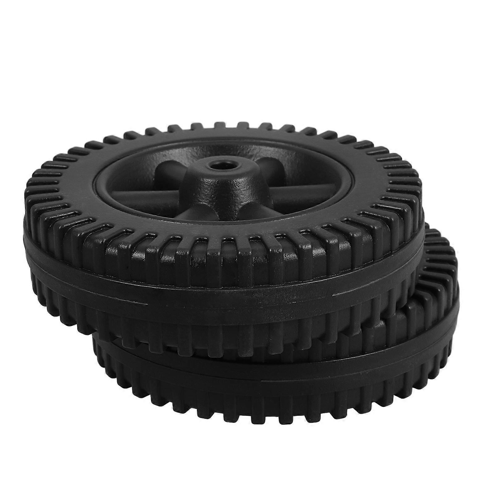 Grill Wheels Replacement Durable Hdpe Bbq Grill Wheels for Cart 8Pcs