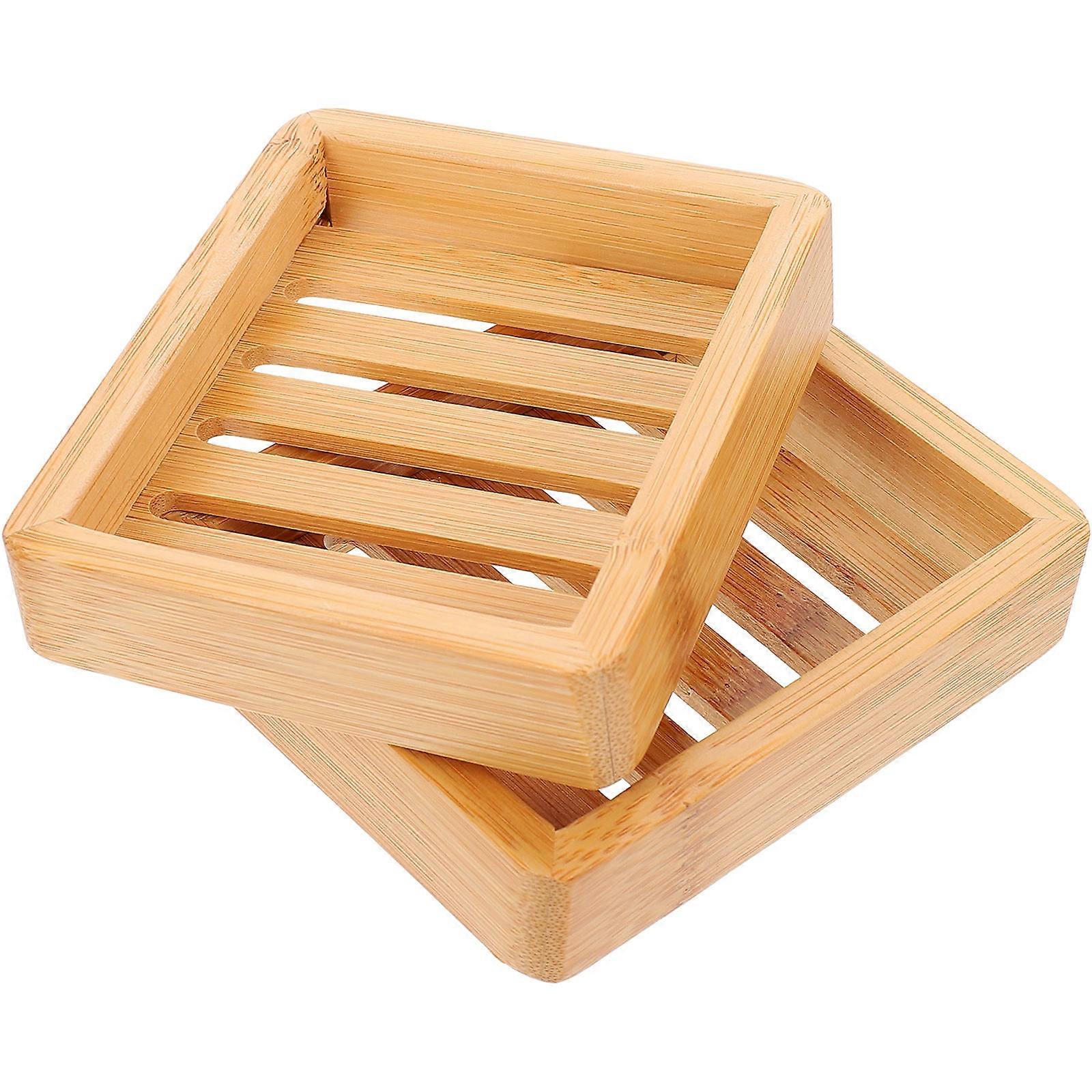 Wooden Soap Holder Soap Tray for Shower 10Pcs Collection