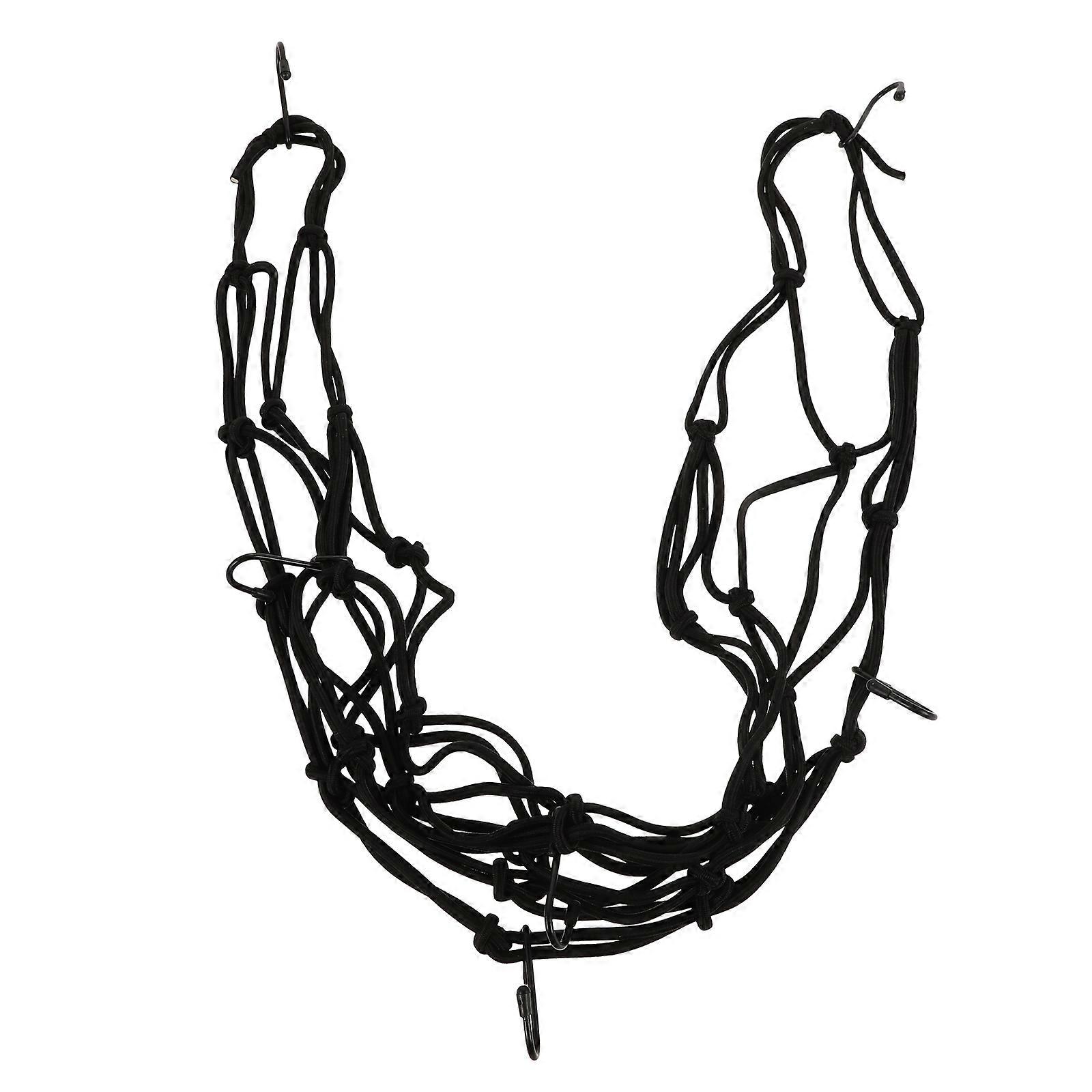 Bike Cargo Net Heavy-Duty for Luggage Fixing 1Pcs with Latex Material