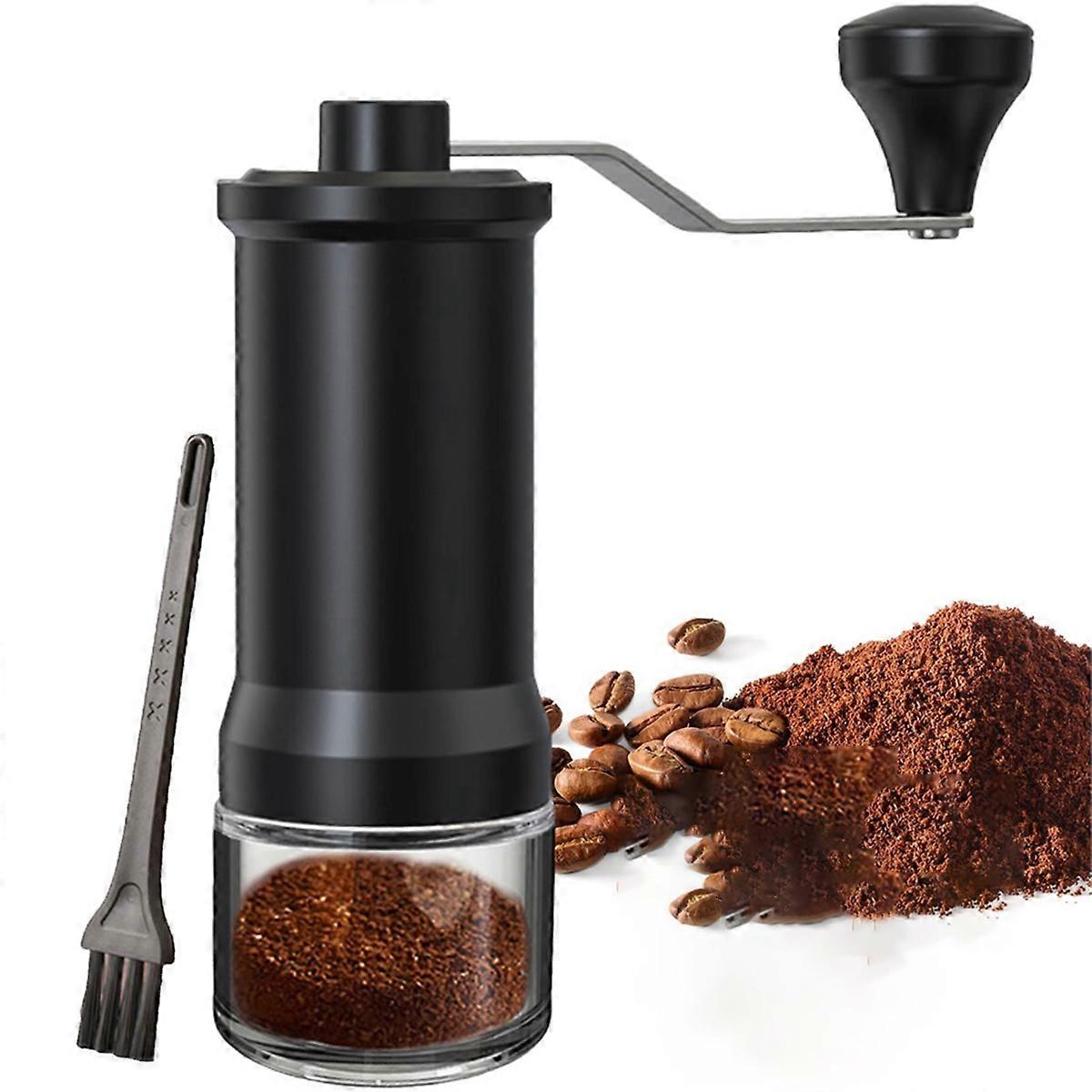 Manual Coffee Grinder, Ceramic Burr Coffee Grinder Manual Adjustable