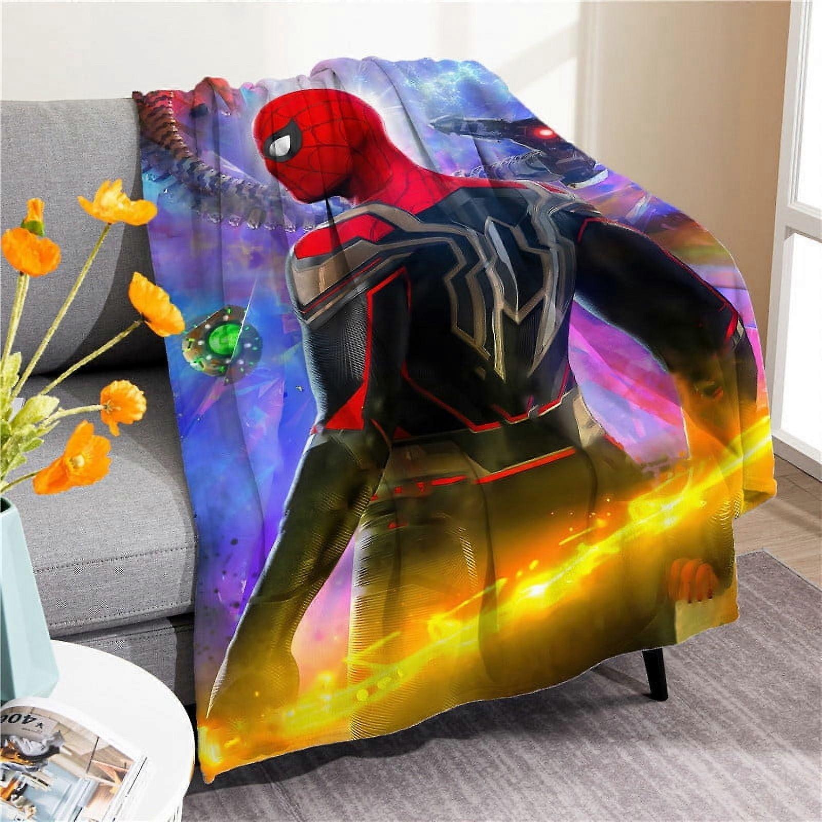 Spider-Man  3DAnti-Pilling Flannel Comfortable Soft Lightweight.Warm Blanket For Indoor Outdoor Sports.All-season blanket.