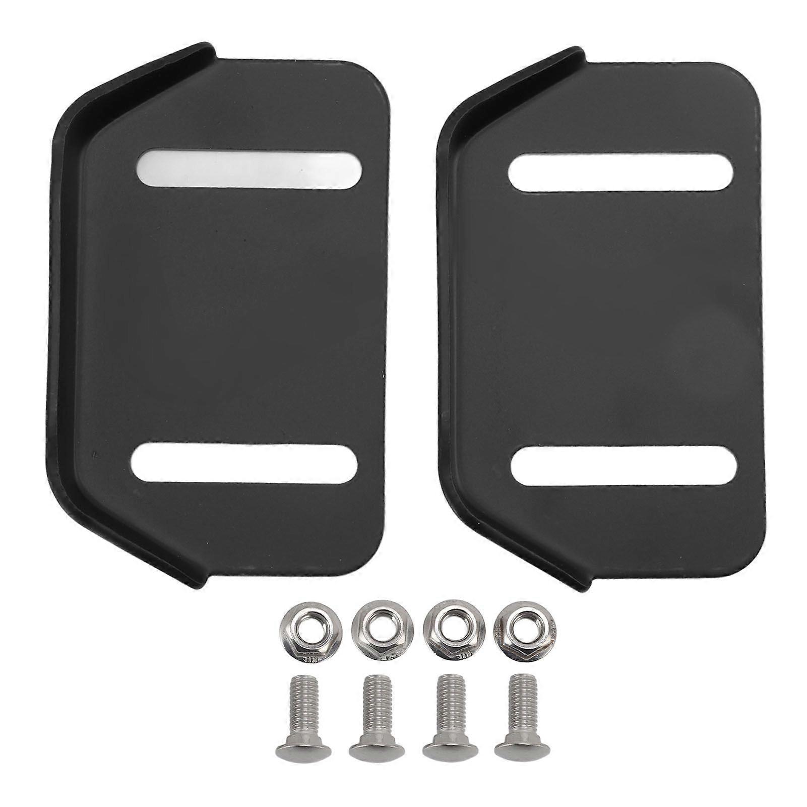 2 Set for MTD 7845580 Snowblower Skid Shoe Height Adjust Snow Throwers Blower Slide Plate Shoe with Mounting Hardware