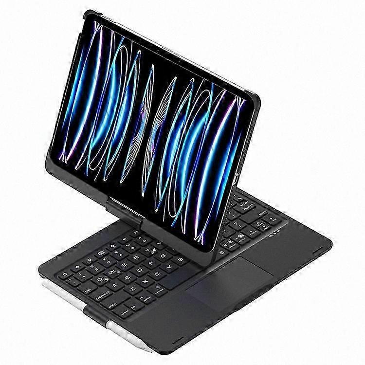 Keyboard Case with Trackpad and Backlit Keys for 11-inch Tablet (2024) Protector Cover