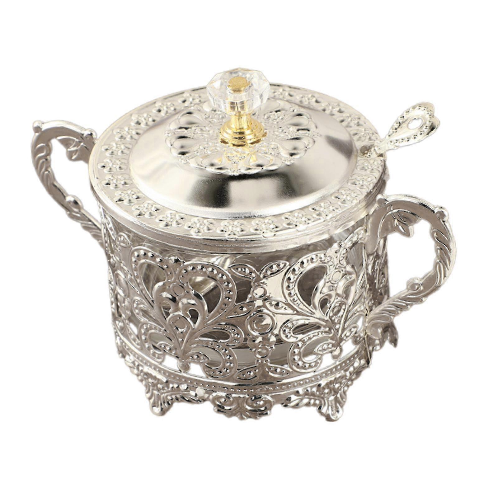 Candy Jar Multifunctional Condiment Pot for Housewarming Gift Festive Dinner