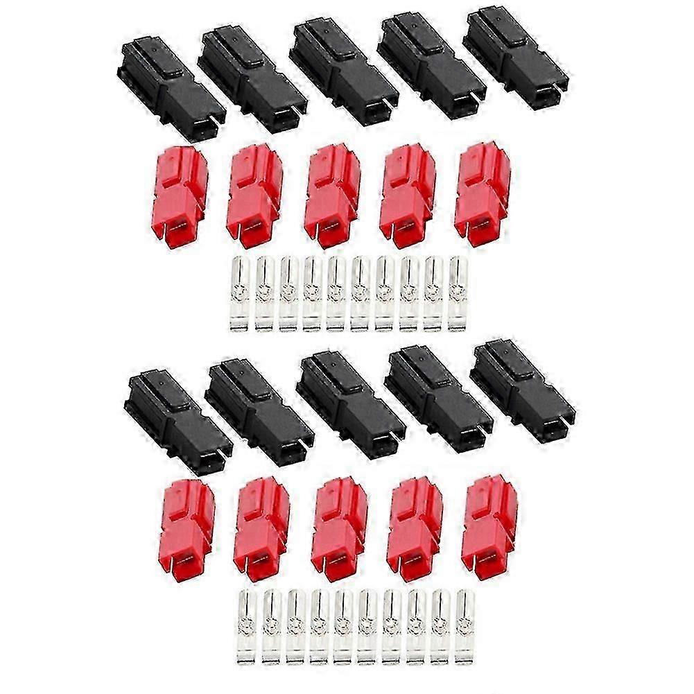 10 Pairs 30A Amp 600V Power Marine Connector for Anderson