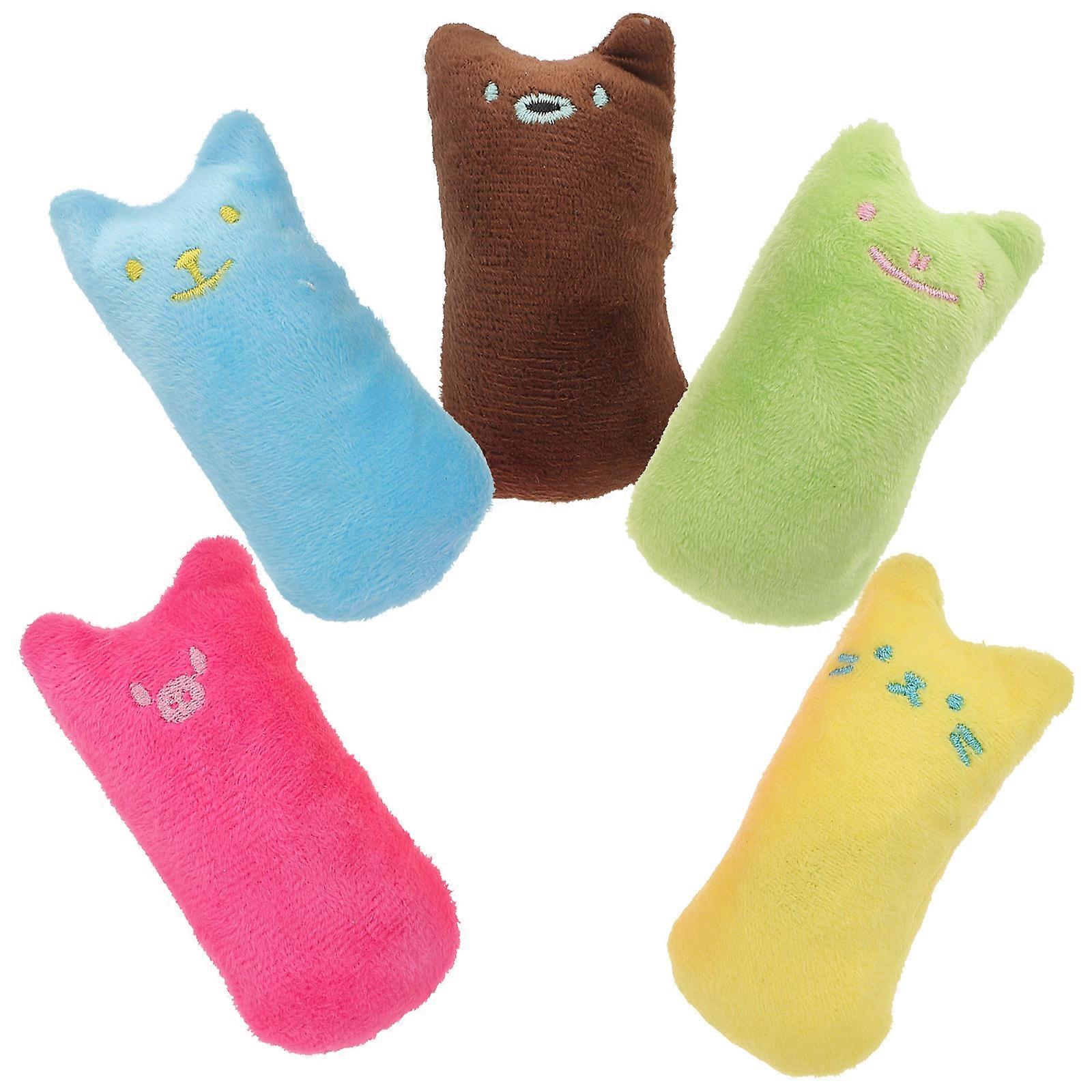 Interactive Cat Toys 25 Pcs Assorted Color Cylindrical Shape for Kittens Relieve Boredom and Exercise