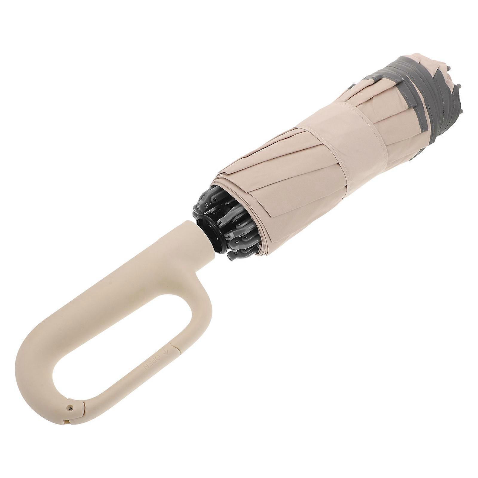 Ring Buckle Umbrella Fully Automatic with 2Pcs for Outdoor Protection