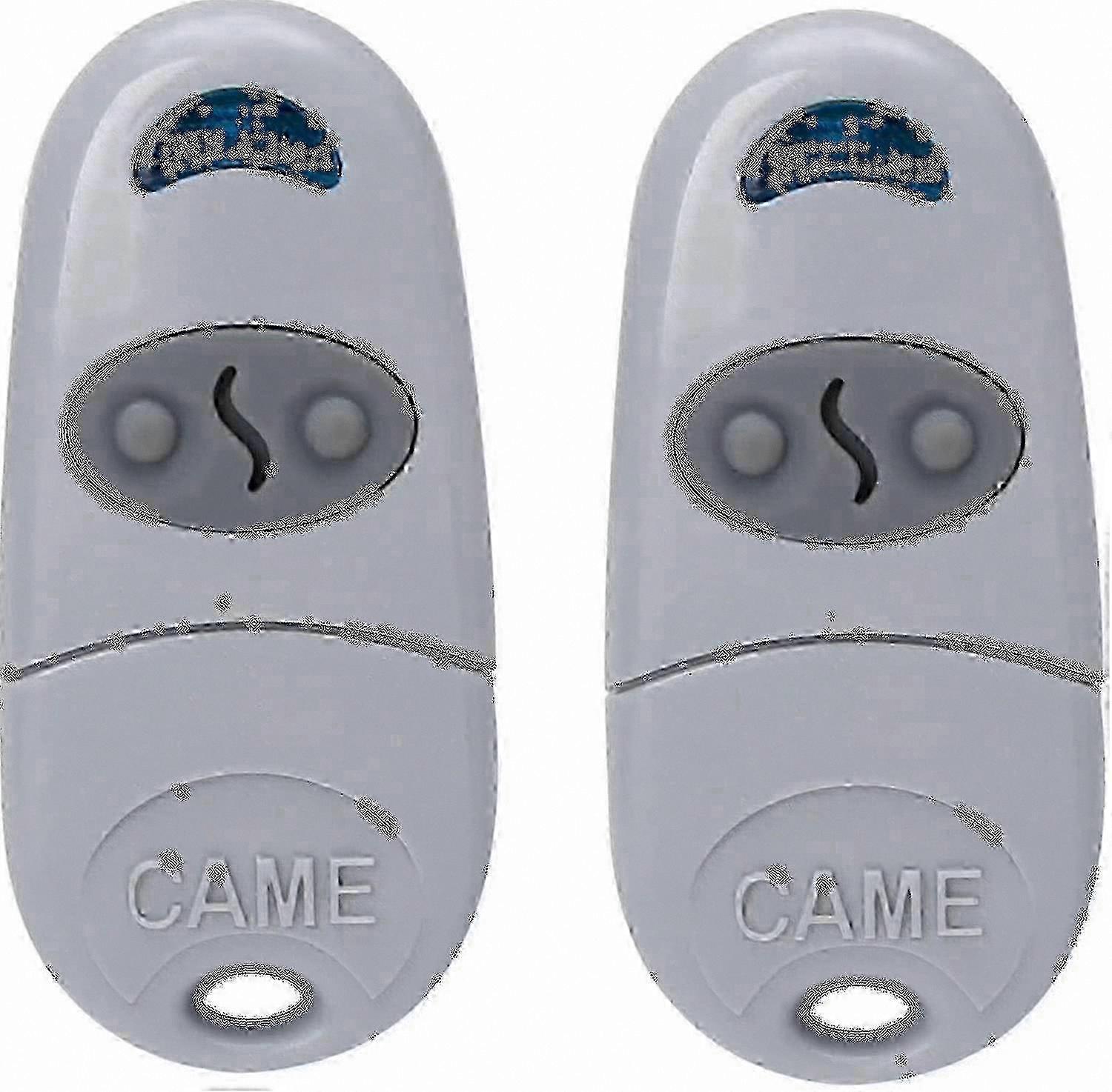 433.92 MHz 2-Pack Handheld Remote Control for Gates and Garage Doors, Compatible with TOP432EV and TOP432EE Models