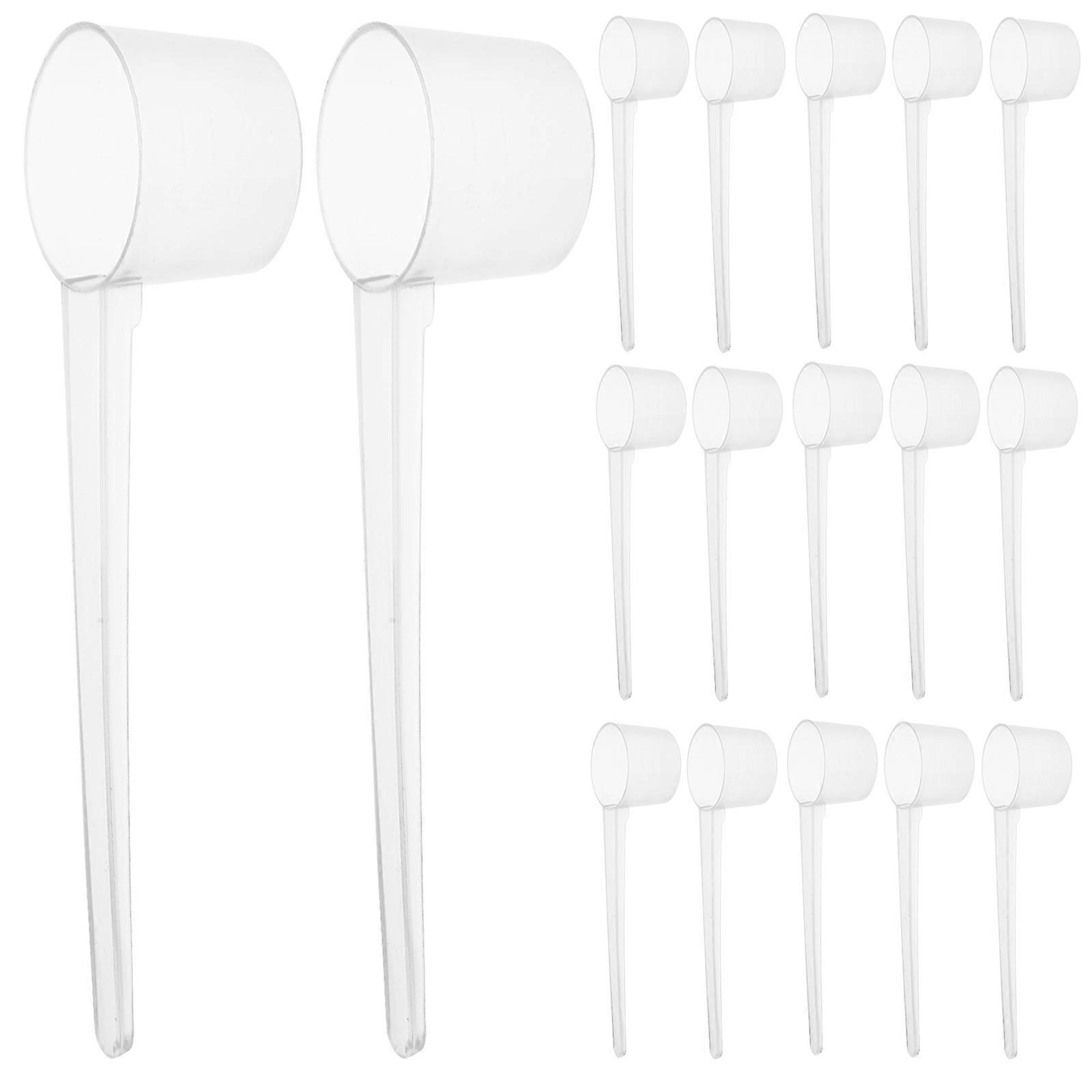 Plastic Measuring Spoons Coffee Scoops for Kitchen Use Set of 100Pcs